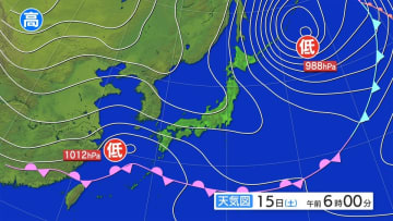 岩手県の天気概況