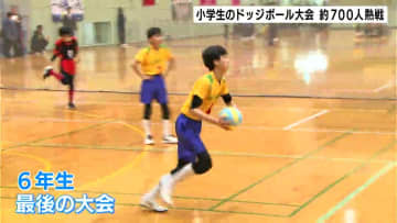 中四国から35チーム参加　小学生のドッジボール大会「ごっくん馬路村杯 黒潮フレンドシップ」　約700人熱戦