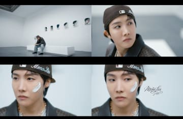 J-HOPEがモダンな美術館に登場、新曲「MONA LISA」MVティザー公開