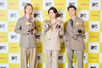 【MTV VMAJ】Mrs. GREEN APPLE「ライラック」が＜Video of the Year＞受賞　Omoinotake、FRUITS ZIPPER、aespaなど17組がパフォーマンス