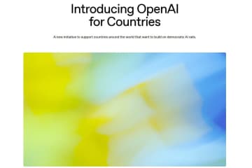 民主的なAIを推進する国家プロジェクト支援「OpenAI for Countries」