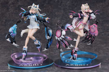 新ブランドプロジェクト「AXGRIT」始動！ ホロライブENのフワワさんとモココさんがオリジナル衣装でフィギュア化通常版と豪華版の2種類で登場