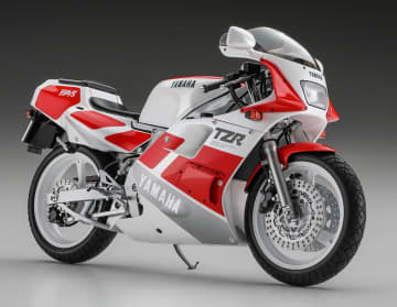 ヤマハのバイク「TZR250」2代目「3MA」がハセガワからプラモデル化！完成見本公開完全新金型で前期型を再現。6月21日ごろ発売予定