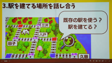 『桃鉄 教育版』の授業実践を紹介、「駅」を作る意欲が子供の学びを広げる