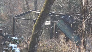 「パーンパーンと…すごかった」住宅など4棟全焼 焼け跡から遺体 住人と連絡取れず 山梨