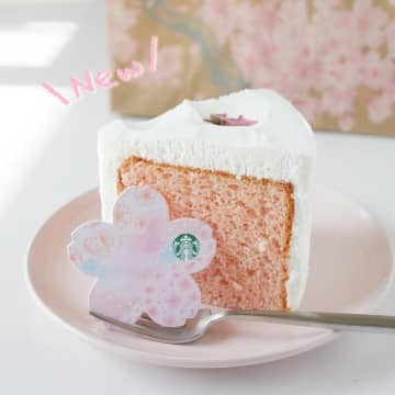 【スタバ】桜色が可愛い♡「新作フード」