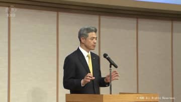 今年11月の射水市長選　夏野市長が立候補表明　5期目目指す
