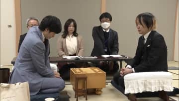 新しい将棋会館で初めての公式戦行われる