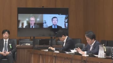 国会史上初のオンライン参考人質疑　米・ワシントンから意見聴取