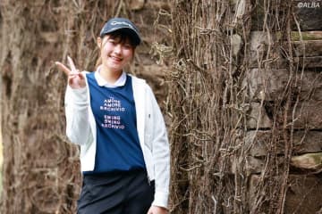 日本女子アマ覇者・飯島早織がプロ宣言＆マイネク参戦「ずっと出たいと思っていた」