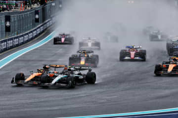 角田は6位に繰り上がり【正式結果】2025年F1第6戦マイアミGPスプリント