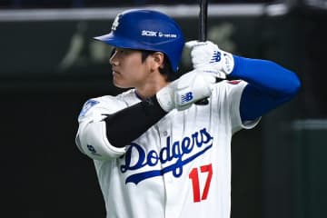 大谷翔平、阪神戦は「1番・DH」　“膝つき弾”才木と再戦、2戦連続弾は…両軍スタメン発表