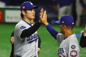 大谷翔平「頼もしいな」　開幕勝利の山本由伸を称賛「点取られても冷静に」　一問一答