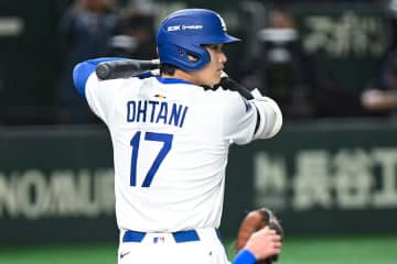 大谷翔平、第4打席は敬遠→場内大ブーイング　好機で回るも…第3打席で今季1号