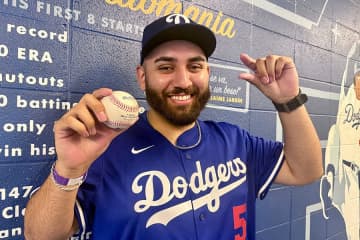 大谷翔平の14号キャッチで「スペシャルです」　“50-50”も現地観戦…奇跡に大興奮