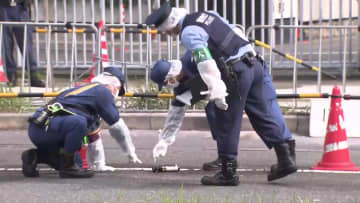 【速報】警視庁が自民党本部前で「状況再現」　首相官邸など“襲撃”で臼田敦伸容疑者（49）現行犯逮捕