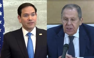 アメリカのルビオ国務長官とロシアのラブロフ外相が電話会談　「意思疎通の改善」に合意