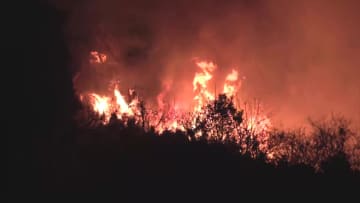 愛媛・今治市の山火事は鎮圧に至らず…今治市381人・西条市1506人に避難指示拡大　県は自衛隊に派遣要請