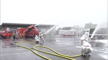 首都直下地震きっかけの事故でガソリン流出した想定の訓練実施　危険物安全週間前に　東京消防庁