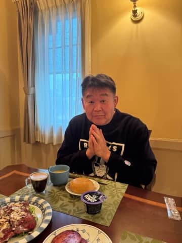 花田虎上、久しぶりに家族揃って食べた朝食「完食しました」