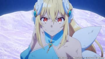 ハイレグ衣装の金髪美少女に羽が！神々しい覚醒モードに「最高」「アツい」アニメ「外れスキル《木の実マスター》」第11話