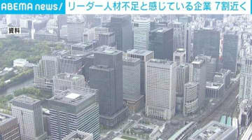 リーダー人材不足と感じている企業7割近く 正社員は5割超