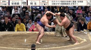 「ヤバいなおい」「ほんまもんや」“イケメン”と話題の新入幕力士、優勝戦線に踏みとどまる激勝 ファン大興奮