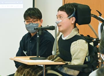 又村大地さん 障害者の暮らし語る 「みんなと同じと知って」　横浜市旭区・横浜市瀬谷区