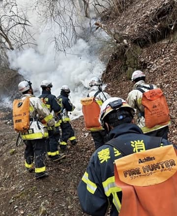 秦野市消防本部 大船渡山林火災を支援 緊急援助隊３次まで派遣　秦野市