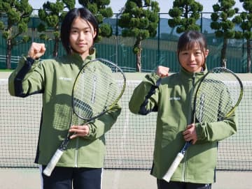 相洋中ソフトテニス部 ２人が県代表に選出 ペアでも個人でも活躍　小田原市・箱根町・湯河原町・真鶴町