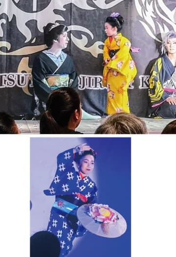 咲高流家元咲高晴若さん 文化や伝統を次世代へ 同流最年少踊り子と舞台へ　川崎市川崎区・川崎市幸区