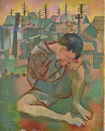 平塚市美術館 よみがえる絵画展 作品と修復資料を紹介　平塚市・大磯町・二宮町・中井町