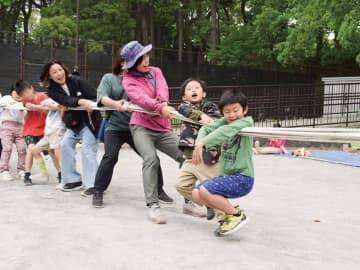 常盤公園 プレイパーク 定期開催に 昔遊びやたき火体験も　横浜市保土ケ谷区