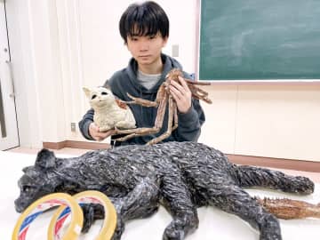 セロハンテープで命宿す 荻野悠生さん（南林間）　大和市