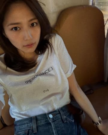 Tシャツ、デニムの川口春奈　久しぶりのインスタ投稿にファン歓喜　「もうほんっとに可愛い」「涙出てきた」「大人になりましたね」