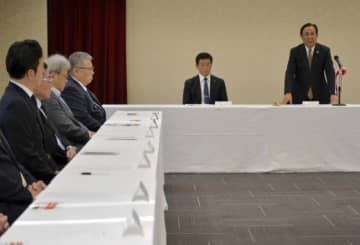 県1JA構想へ協力を　県農協9組織が新年あいさつ会