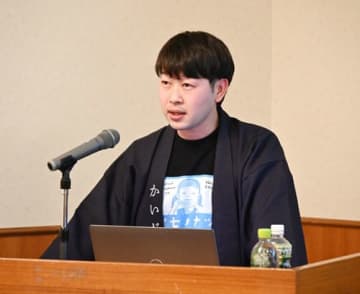 推し活される企業目指し「絶賛、もがき中！」　松阪で「かいだ食品」渡邉専務講演