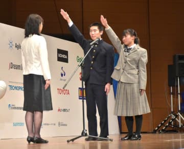 原田さん(土浦一高)「V目指す」　科学の甲子園　つくば、全国大会開幕　茨城