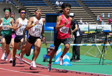 菊池晴太(盛岡四)が8位入賞　北部九州総体･陸上800メートル