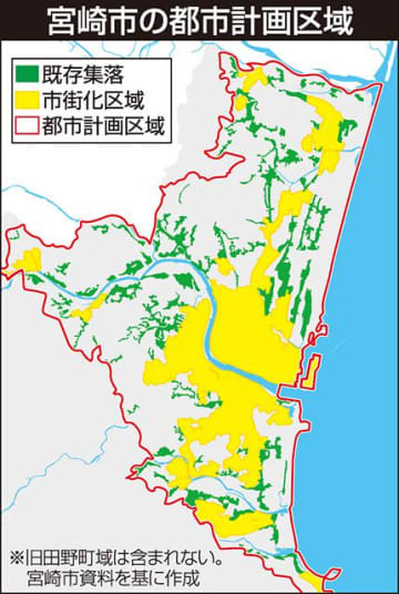 空き家利用規制緩和へ　宮崎市の市街化調整区域