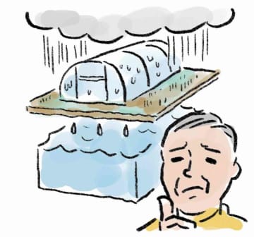 ハウスの雨水、地下水涵養に【ハイ！こちら編集局】