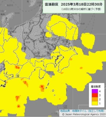 埼玉で強風、落雷、急な強い雨に警戒　注意報発表　秩父では大雪・着雪も【速報】