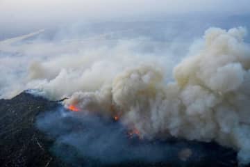 【岡山・山林火災3日目】鎮圧も見通せない状況　焼失面積が拡大