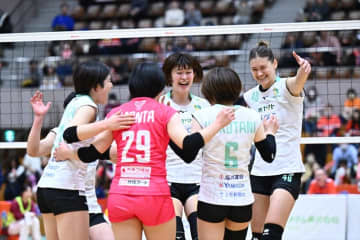 【速報・バレーボールSVリーグ】ウイングス連勝　山形に3-1