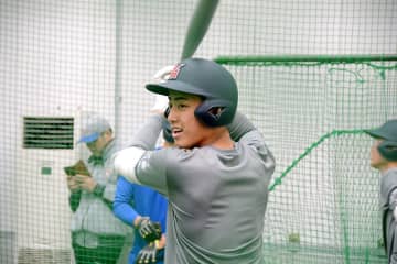 【高校野球】横浜の最速右腕・織田、軽めの練習で調整　1回戦向けて「万全の準備を」