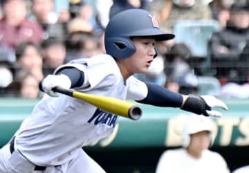 【センバツ高校野球】横浜3番の奥村凌、ゴロでチーム初打点　「ランナーが走れるように」