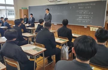 大分県の日田林工高林業科、7年ぶり定員割れ脱する　入学説明会に35人