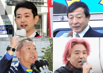 千葉県知事選挙、あす16日投開票　主要候補最後の支持固め