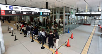 広島駅南口の東西通路、24日開通　ミナモア開業に合わせ