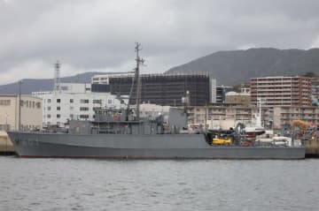 海自の掃海艇「ひらしま」で火災…唐津沖を航行中、自力で佐世保に帰港